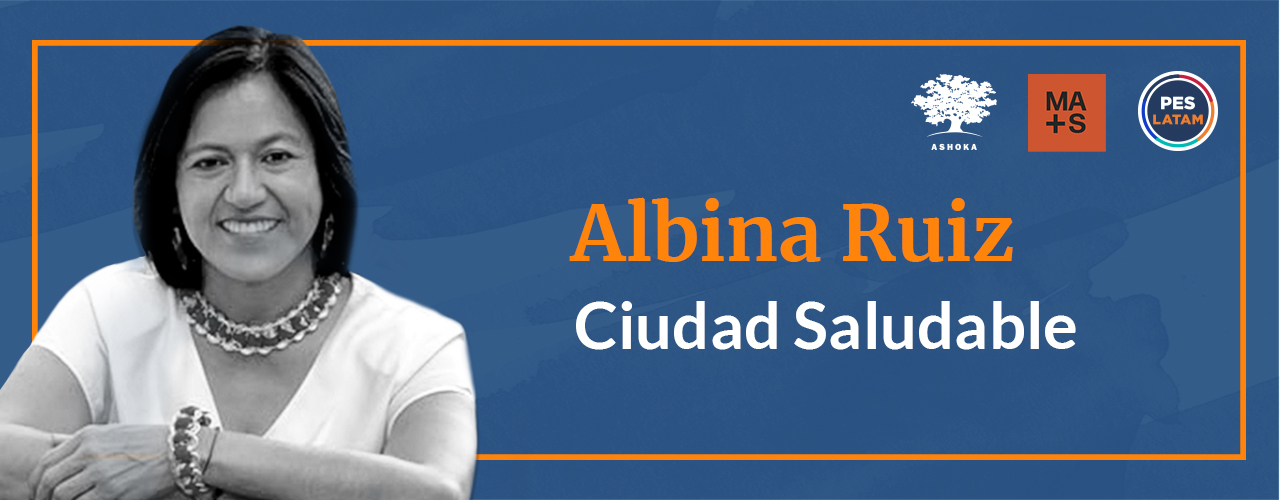 Post Perfil Cómo generar cambios sistémicos: Albina Ruiz, Ciudad Saludable, Perú imagen de AlbinaRuiz