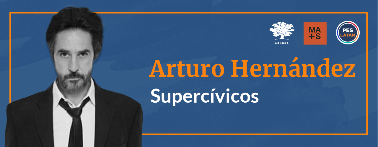 Post Perfil Cuando se mezcla el humor y la innovación social: Arturo Hernández, Supercívicos, México. imagen de ArturoHernandez